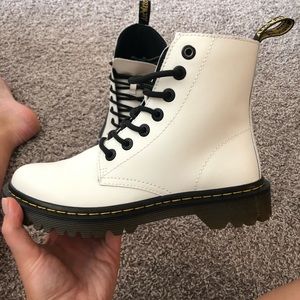 White doc martens